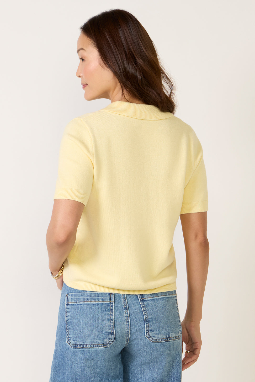 Bennie Polo Sweater Tee