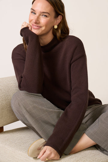 Elara Roll Neck Sweater