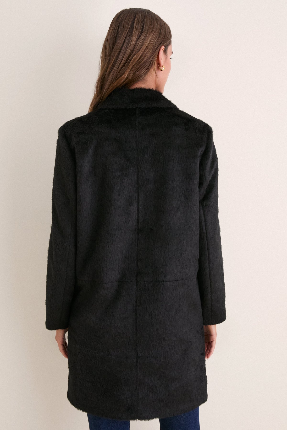 Black Pony Hair Laurence Jacket