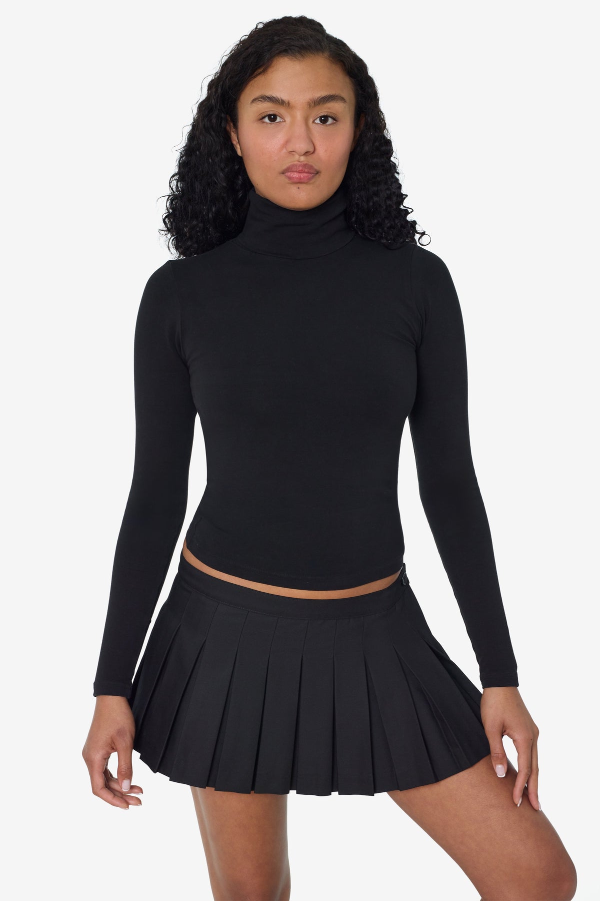 8306GD - Cotton Spandex Garment Dye Turtleneck