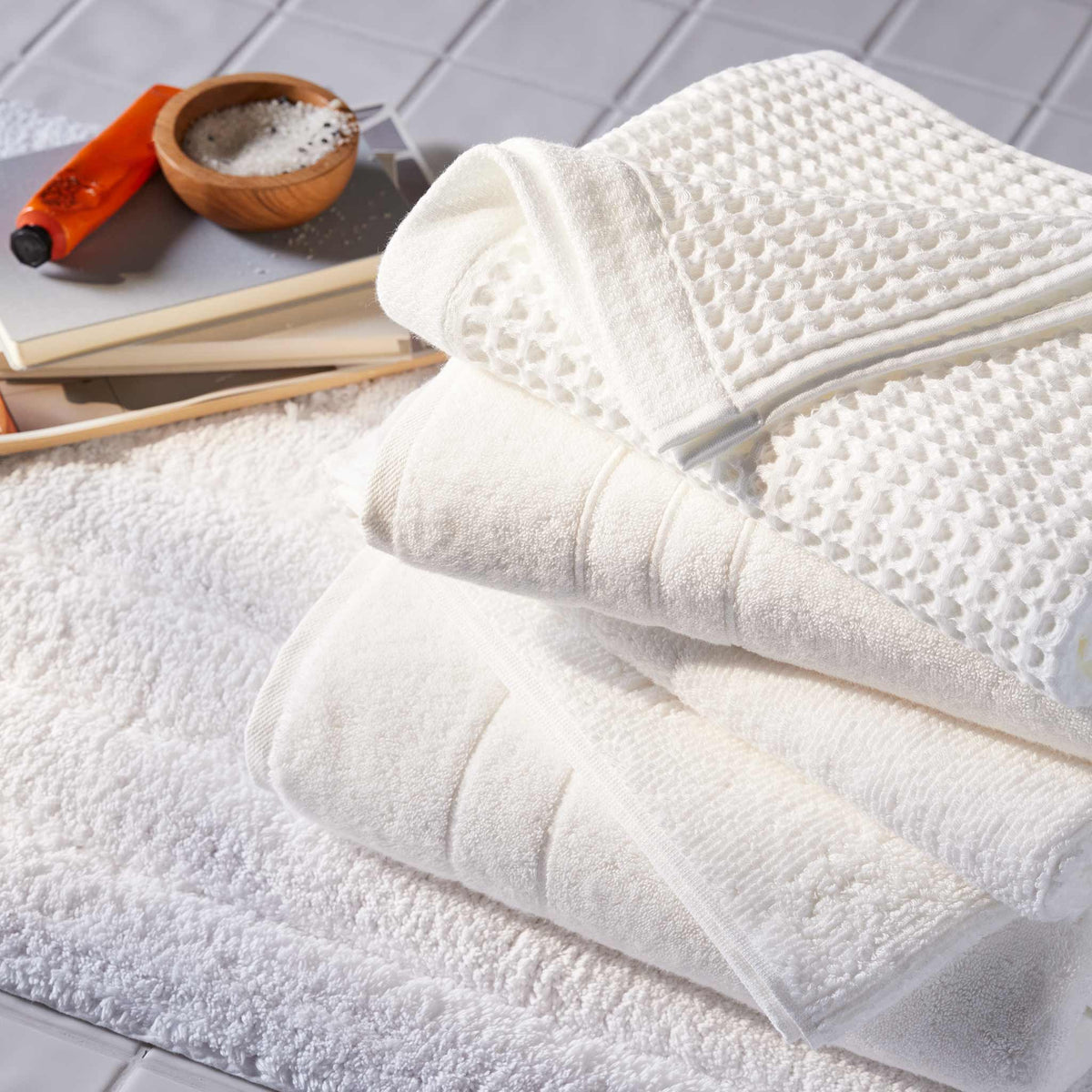 Dreamweave Waffle Hand Towels Set of 2 - Last Call