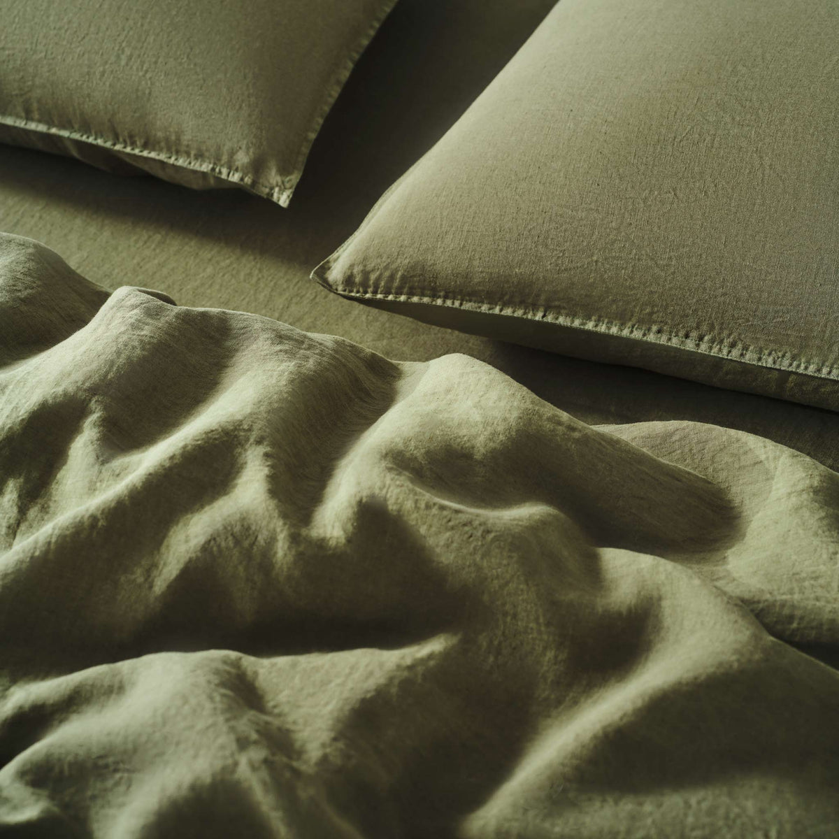 Washed European Linen Core Sheet Set - Last Call