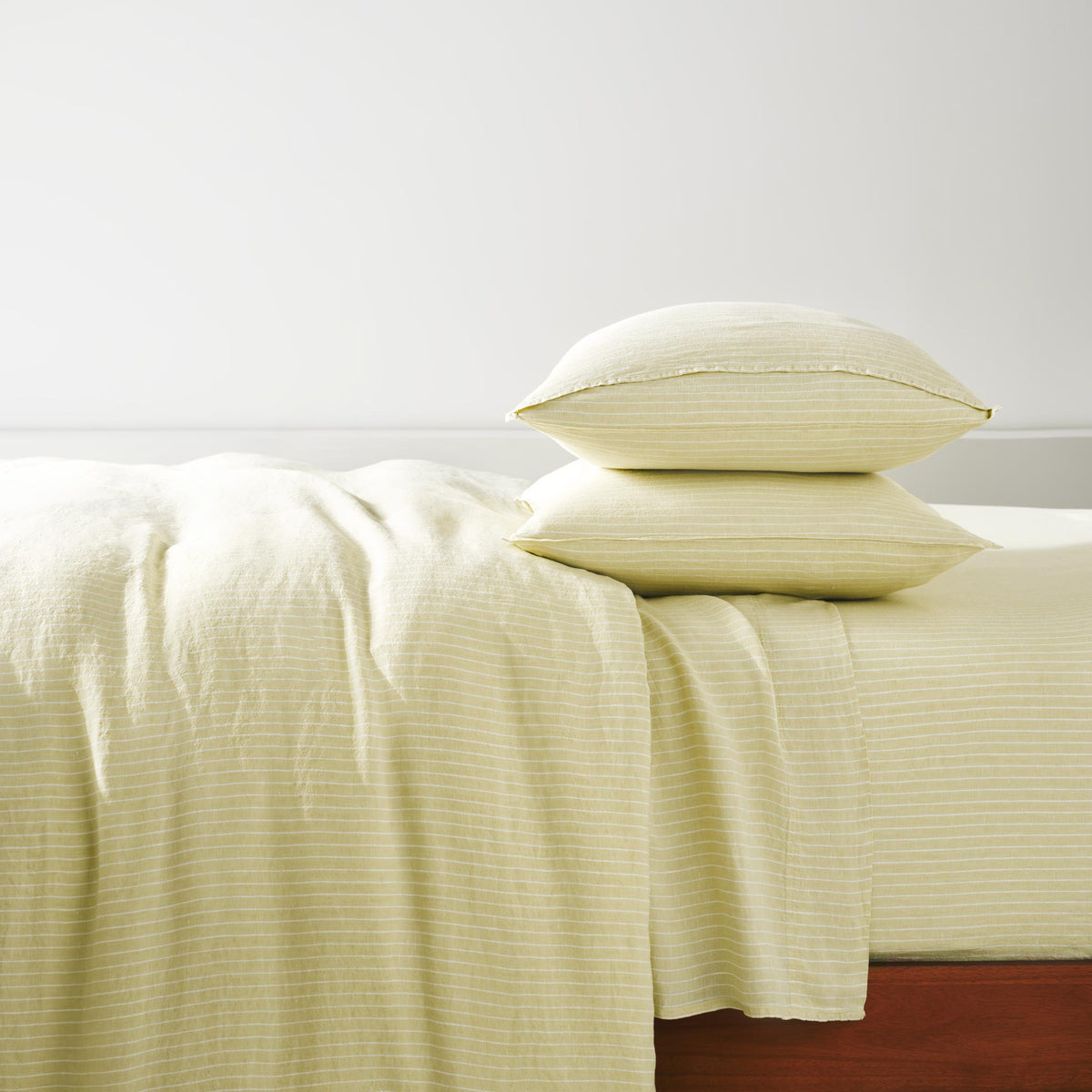 Washed European Linen Pillowcase Set
