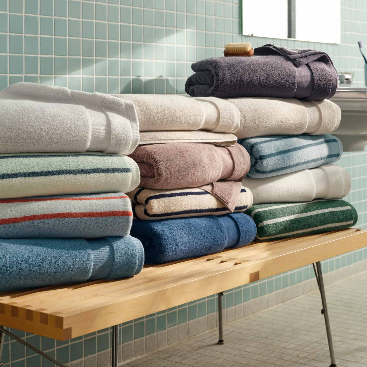 Super-Plush Turkish Cotton Hand Towels Set of 2