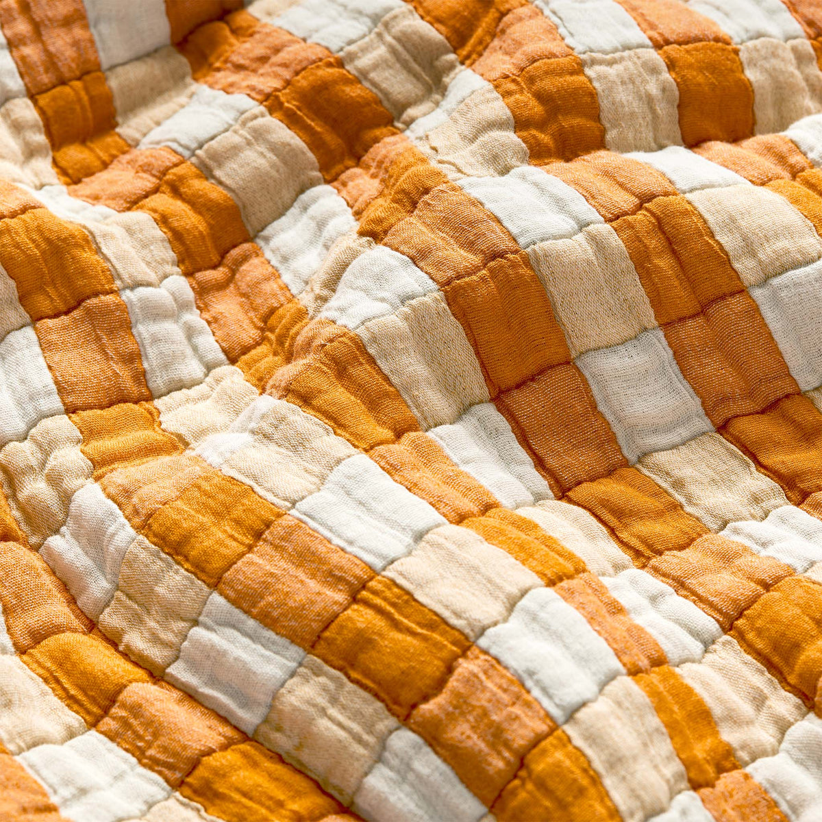 Breezeweave Cotton Gingham Bed Blanket - Last Call