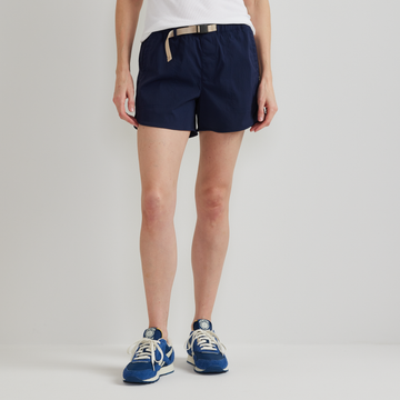 Women's Belted Ripstop Shorts