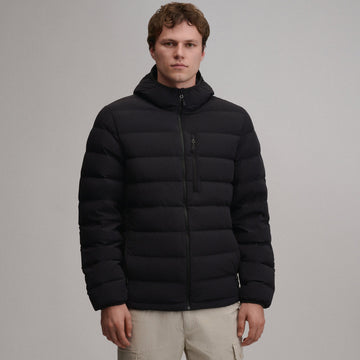 Men's EB Stretch Down Hooded Jacket