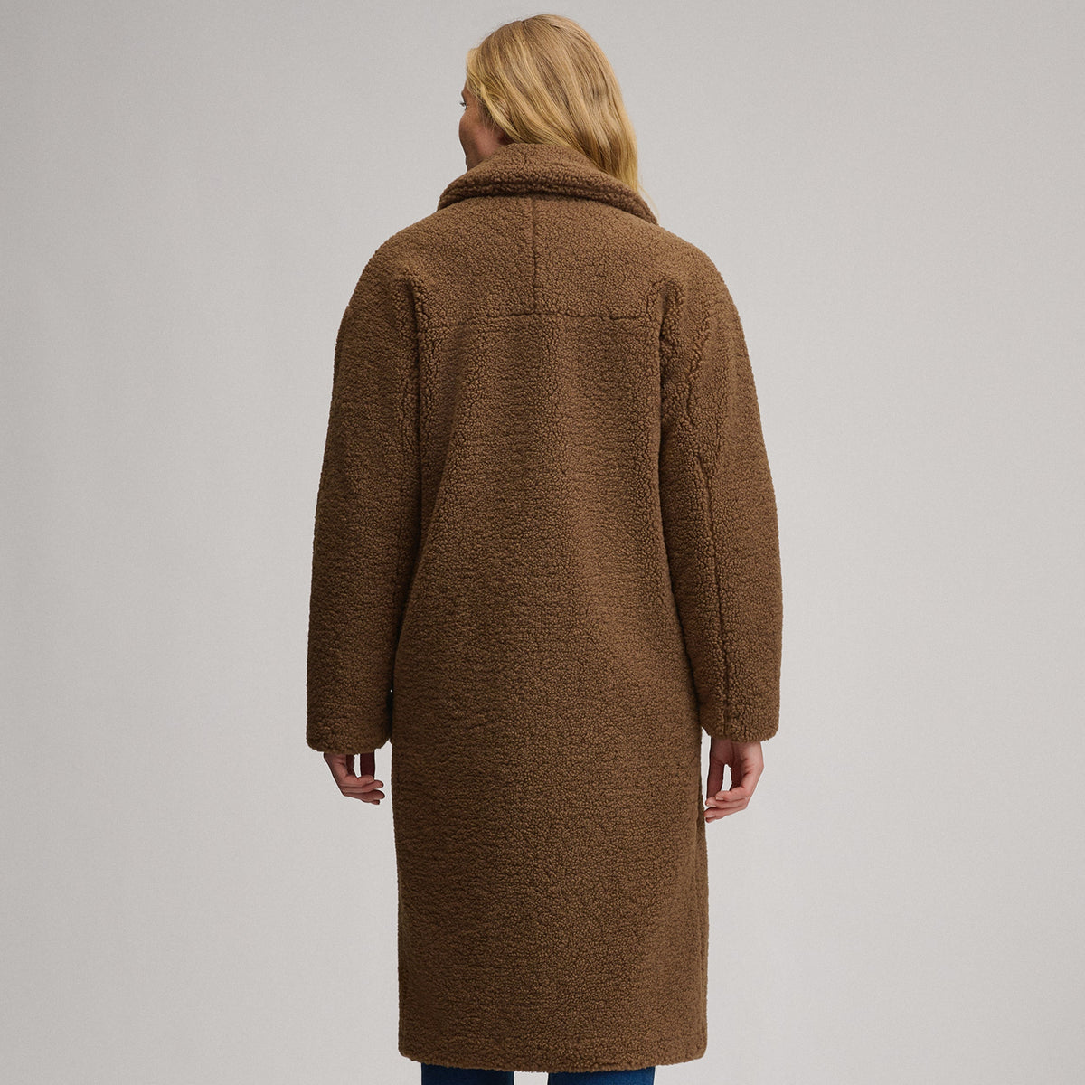 Women's Plush Trench Coat