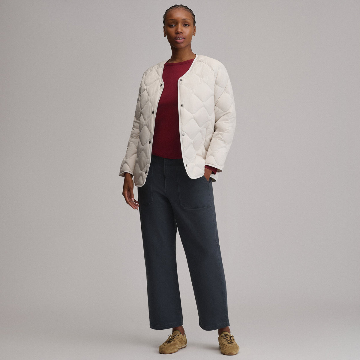 Women's Shaw Collarless Jacket