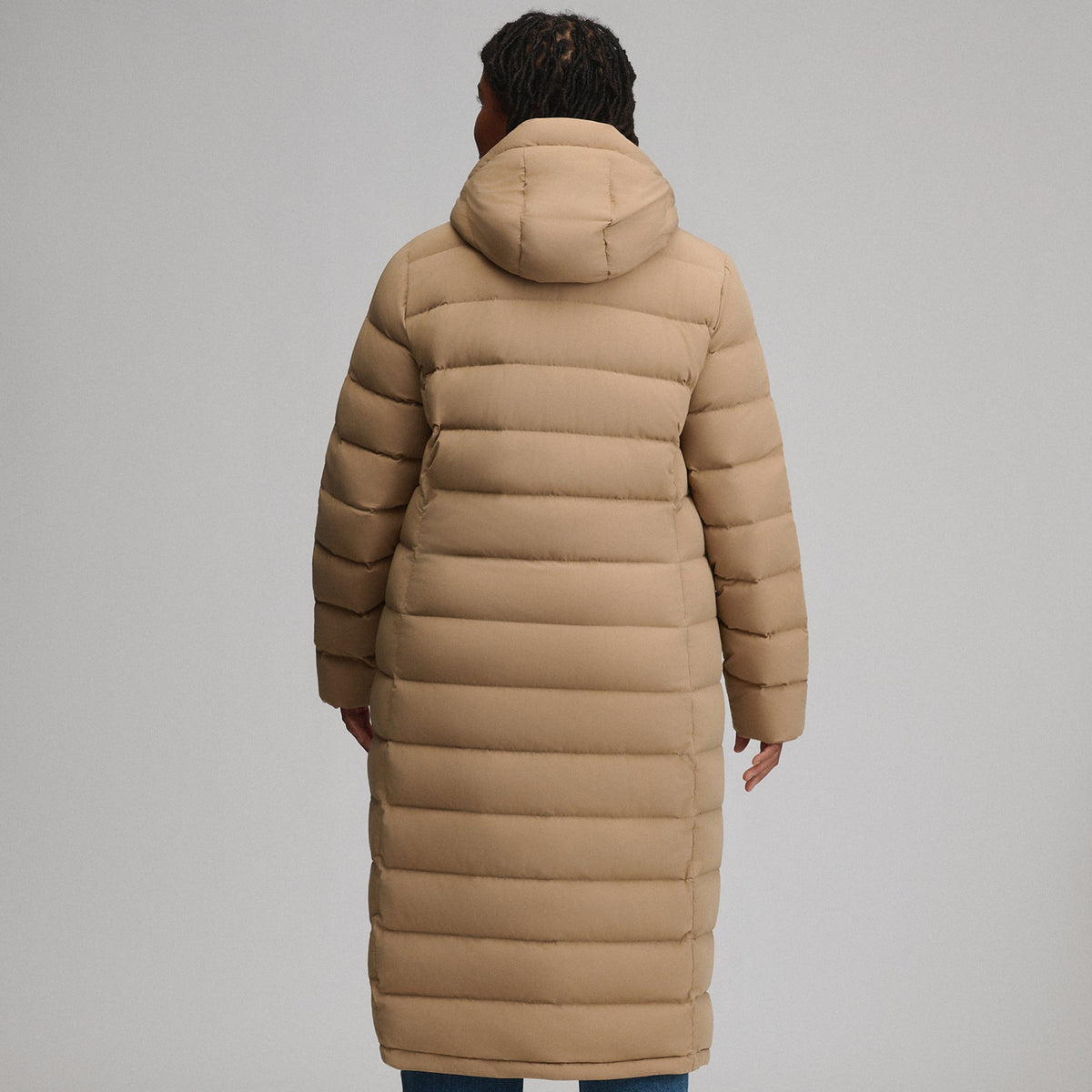 Women's EB Stretch Down Hooded Duffle Coat