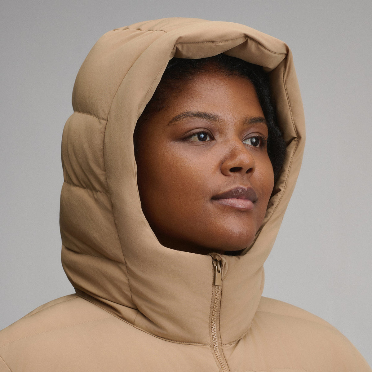 Women's EB Stretch Down Hooded Duffle Coat