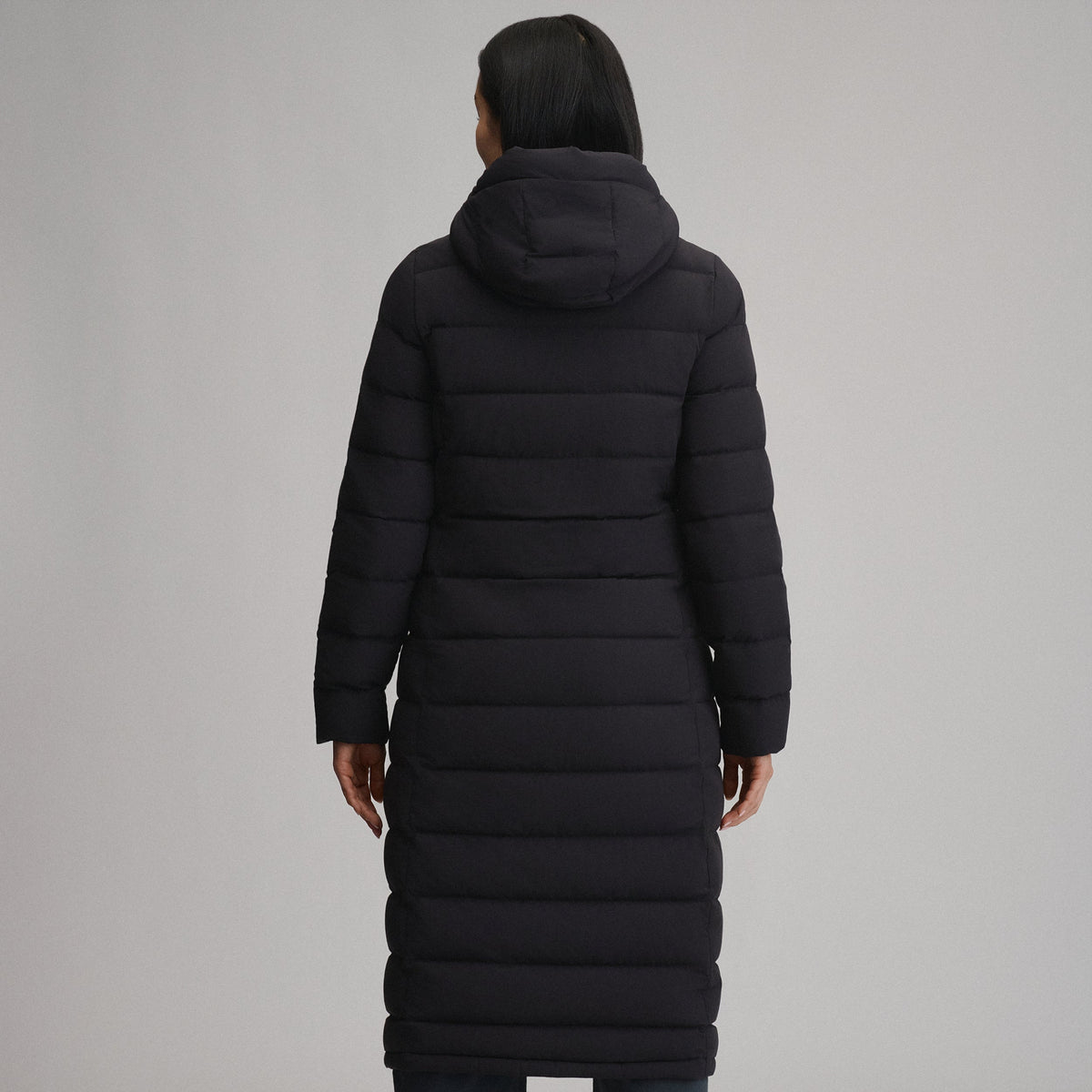 Women's EB Stretch Down Hooded Duffle Coat