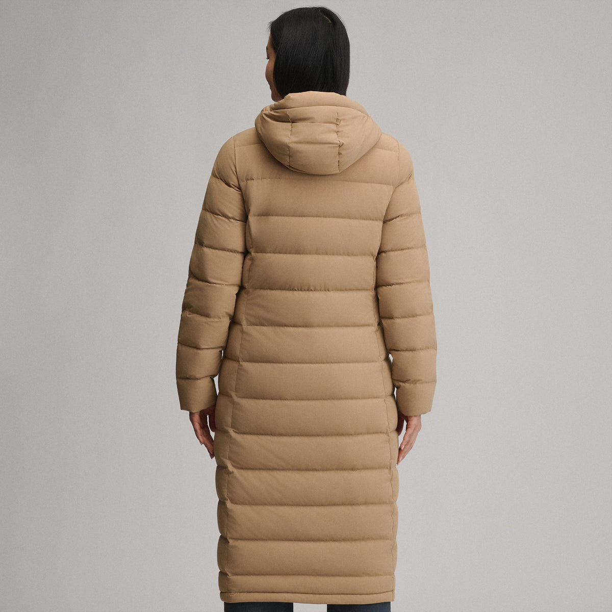 Women's EB Stretch Down Hooded Duffle Coat