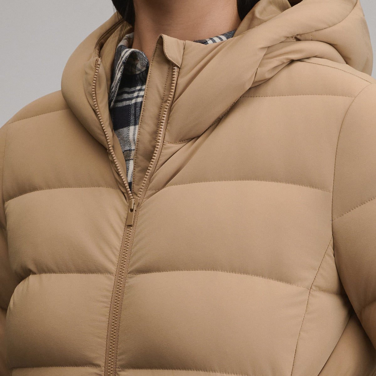 Women's EB Stretch Down Hooded Duffle Coat