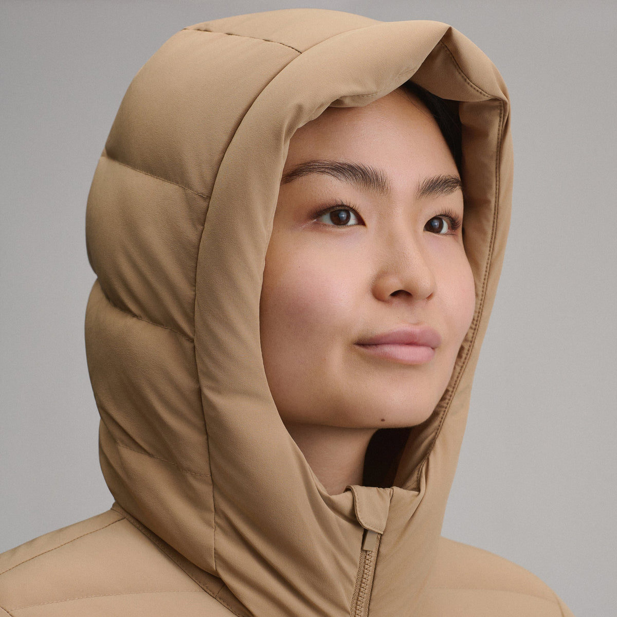 Women's EB Stretch Down Hooded Duffle Coat