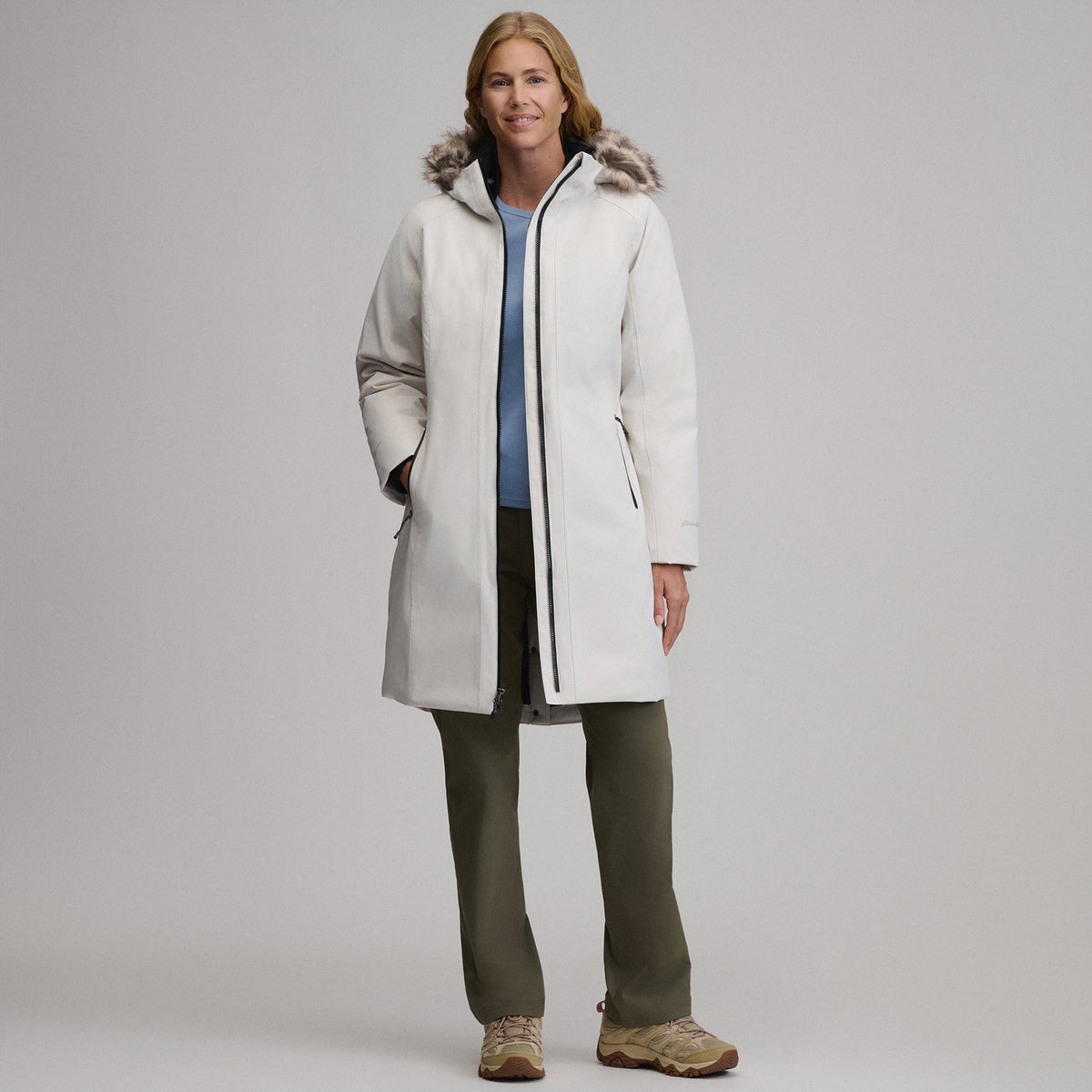 Women's Olympia Waterproof Down Stadium Coat