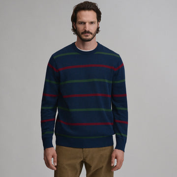 Men's Classic Crew Stripe Sweater