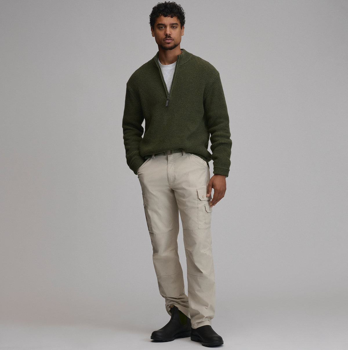Men's Fletcher Bay Quarter-Zip Sweater