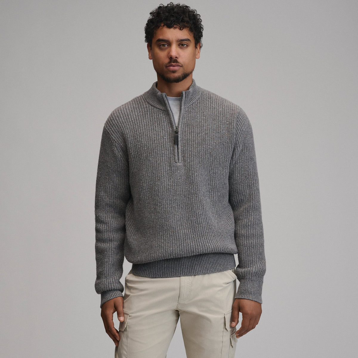 Men's Fletcher Bay Quarter-Zip Sweater