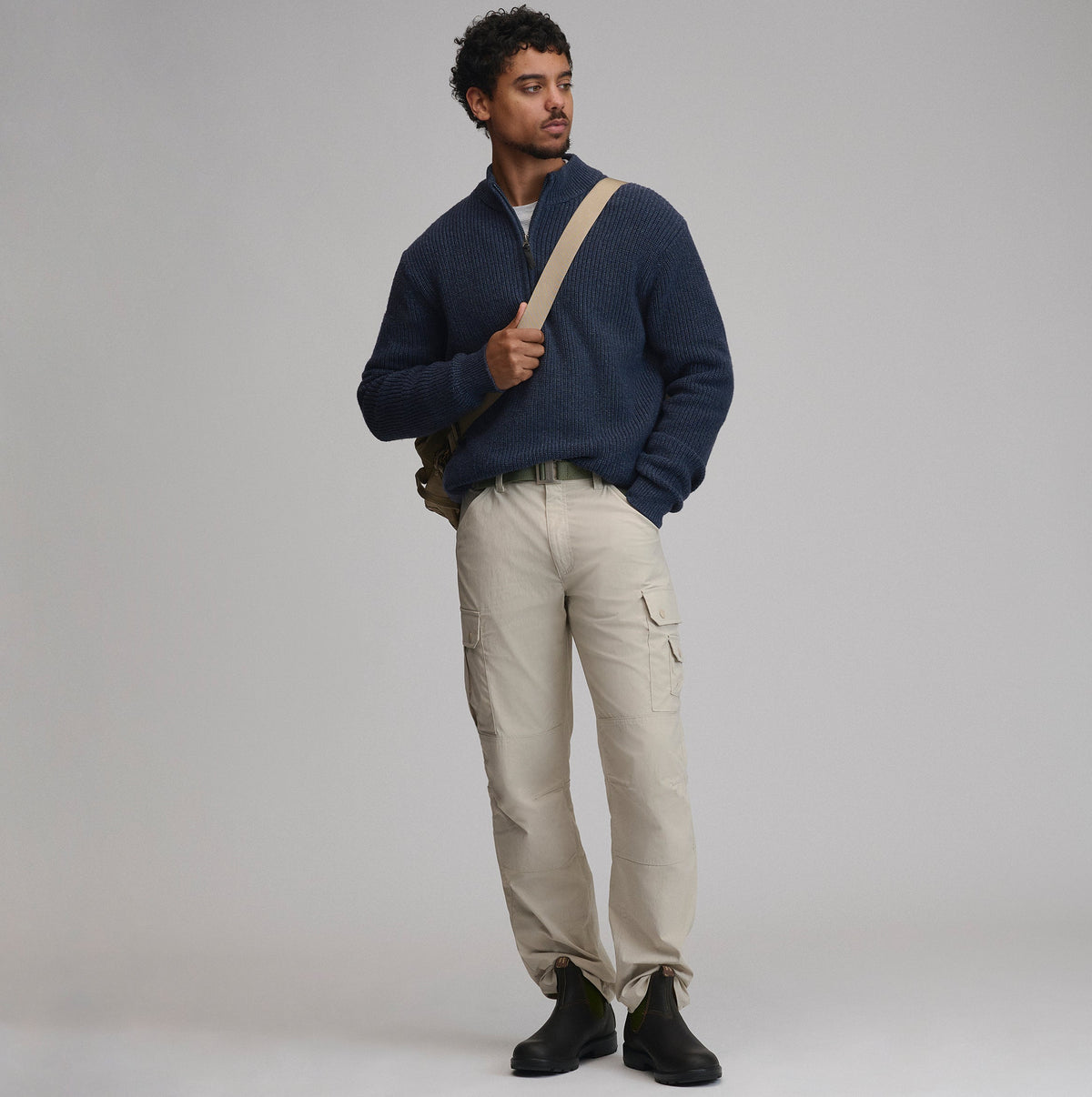Men's Fletcher Bay Quarter-Zip Sweater