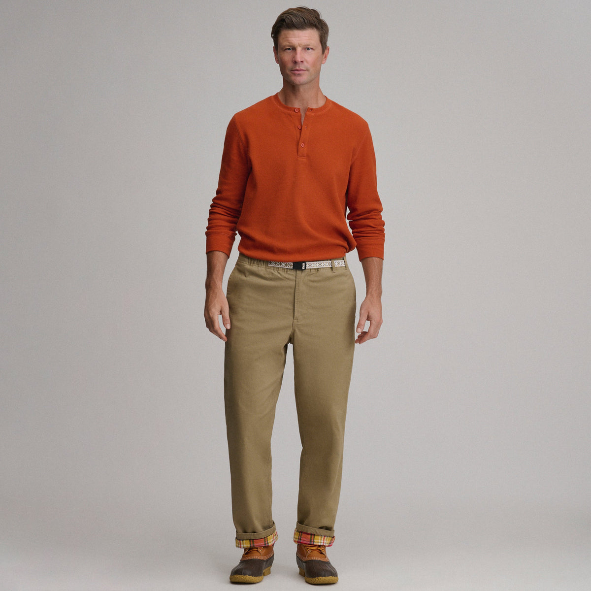 Men's Legend Wash Pull On Flannel Lined Pant