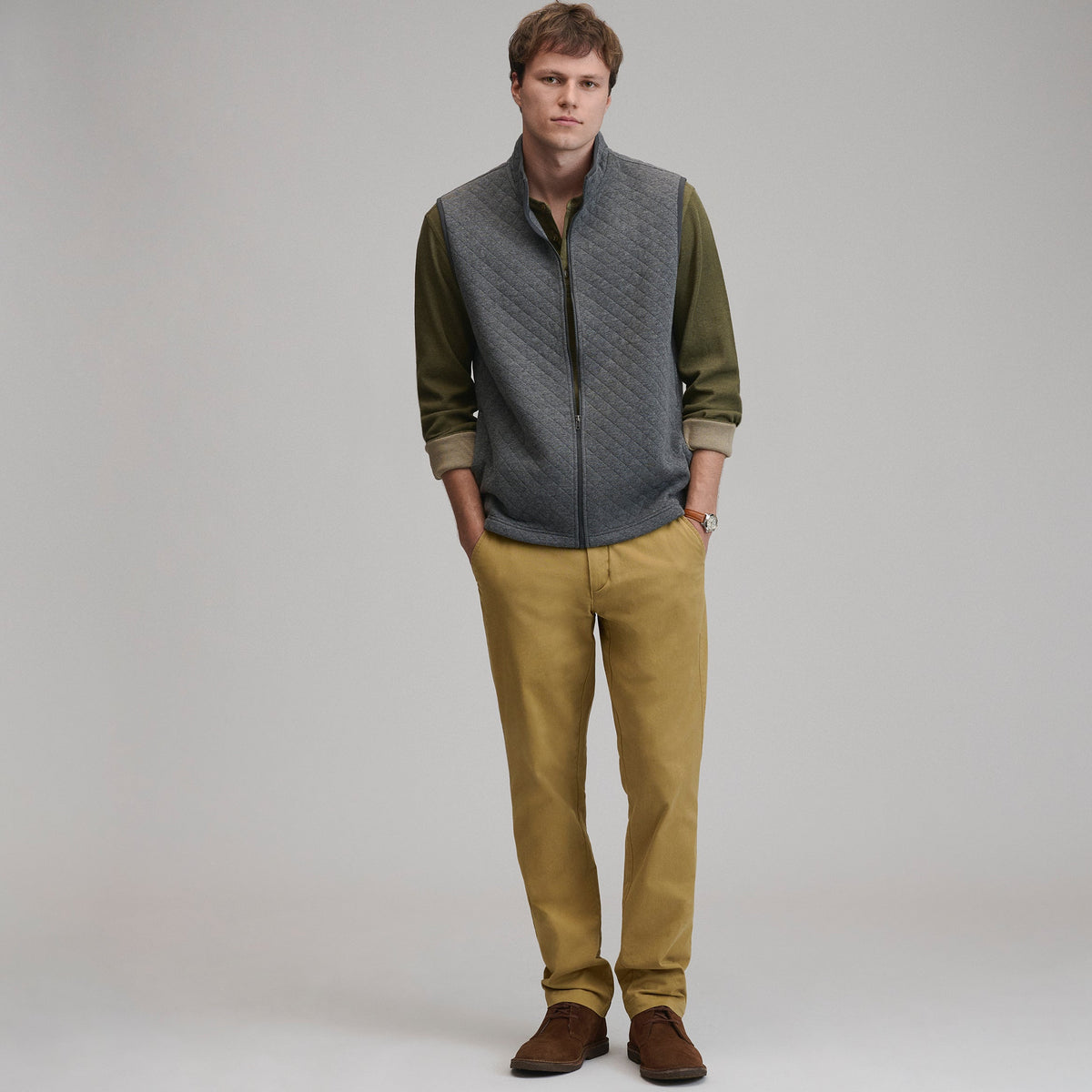 Men's Quilted Vest