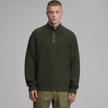 Men's Signature Button-Up Sweater