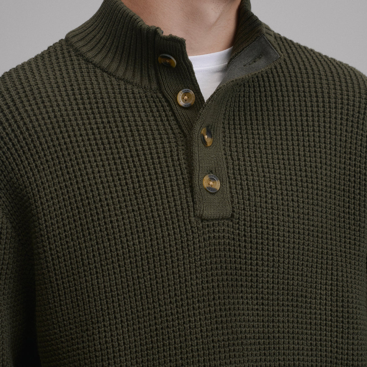 Men's Signature Button-Up Sweater