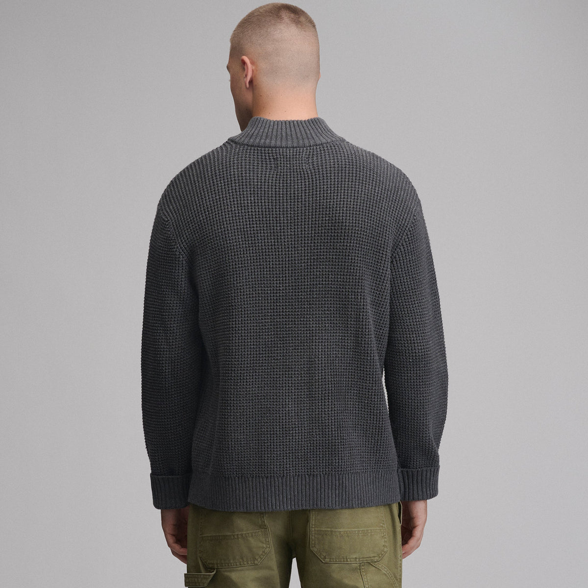 Men's Signature Button-Up Sweater