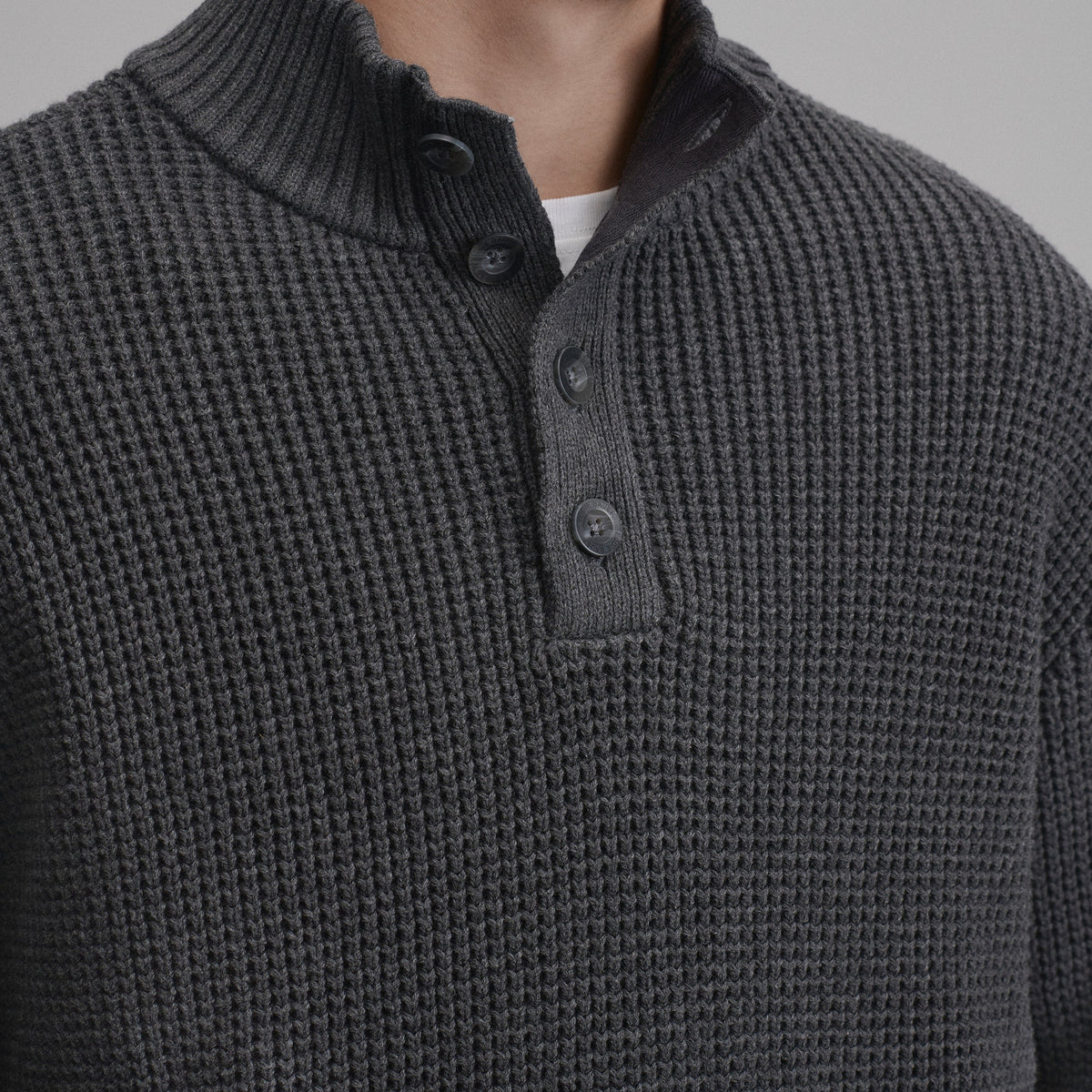 Men's Signature Button-Up Sweater