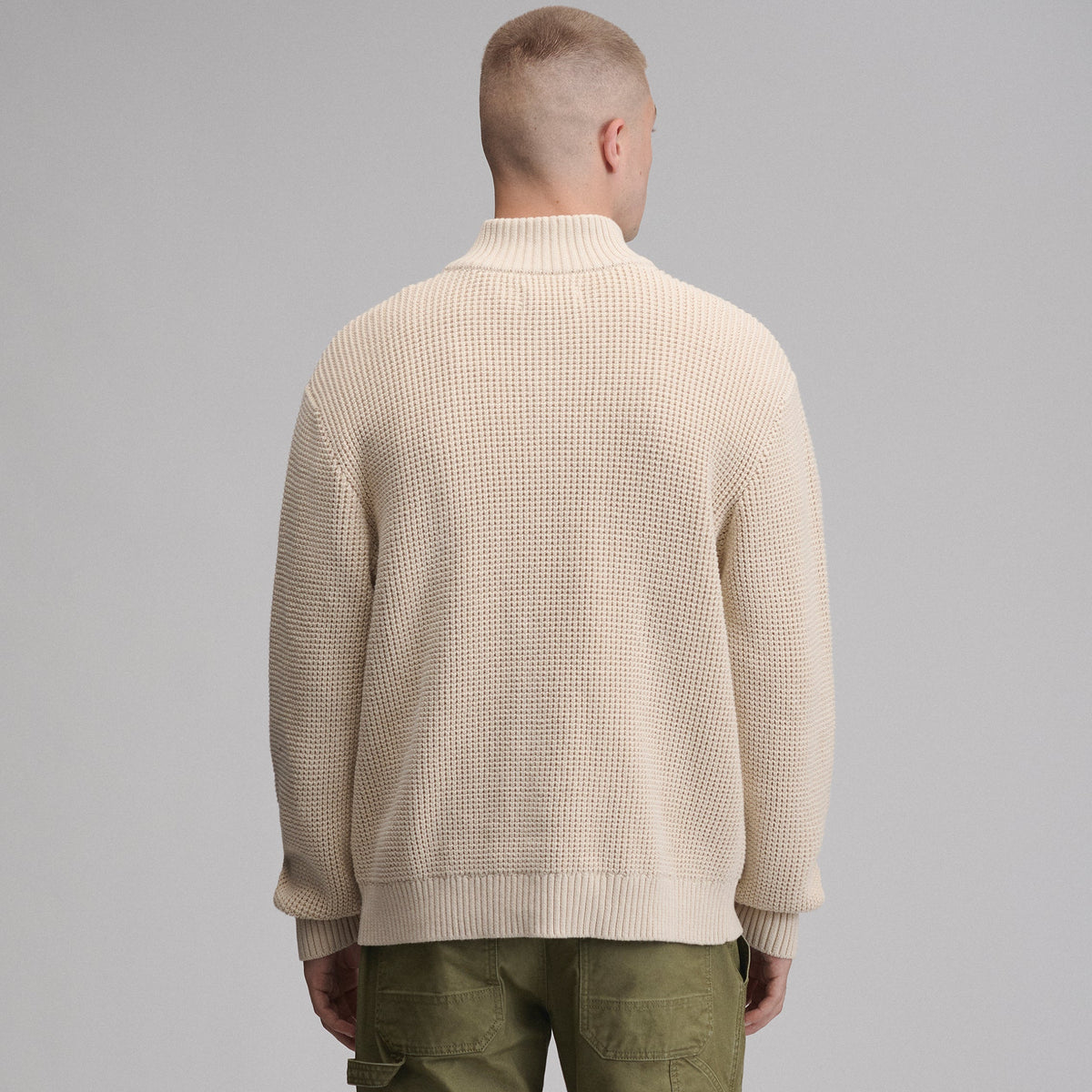 Men's Signature Button-Up Sweater