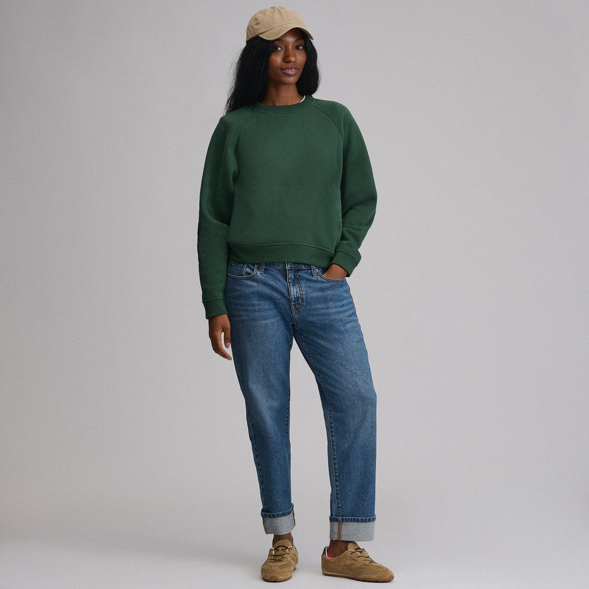 Women's Vintage Soft Crew Sweatshirt