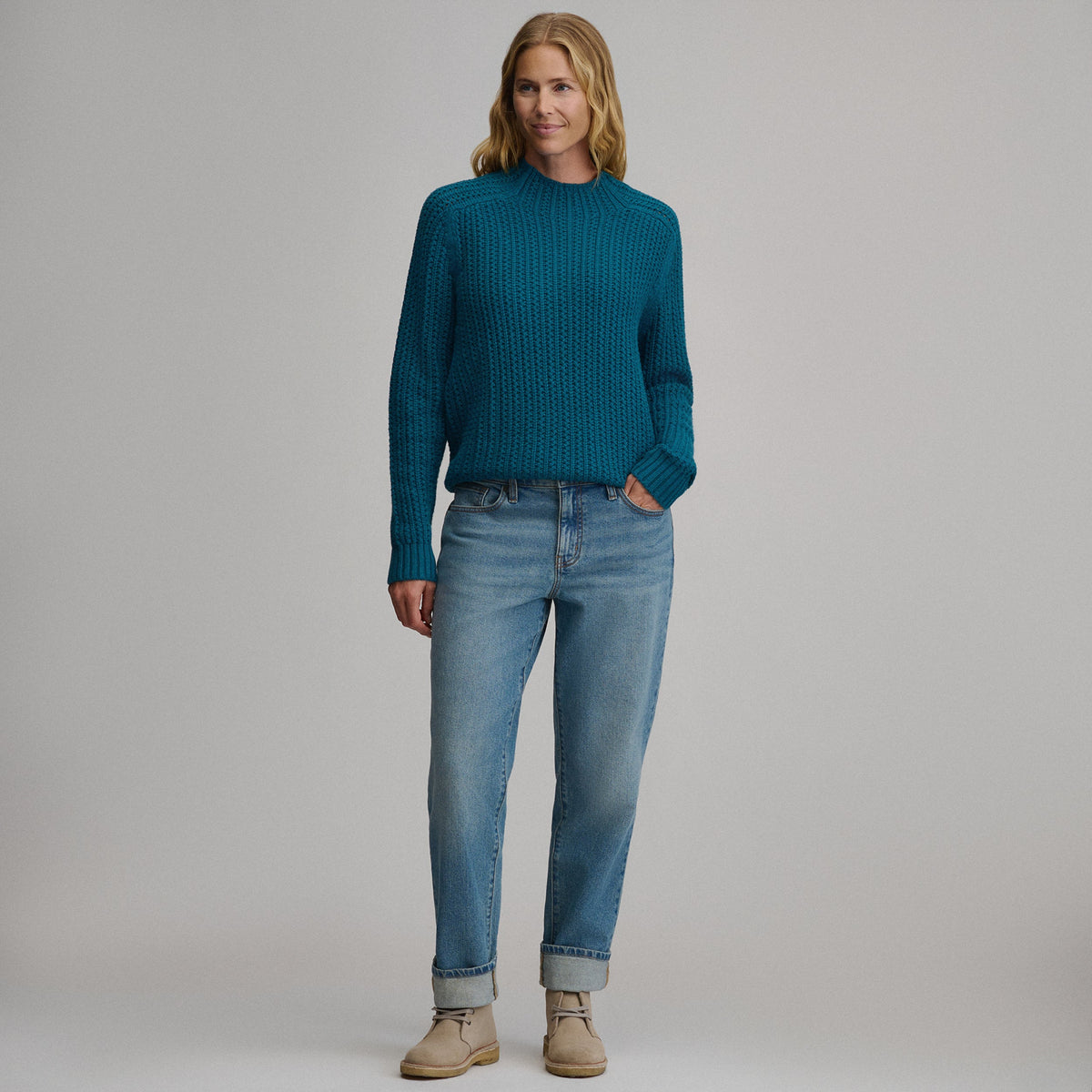 Women's Everloft Mock-Neck Sweater