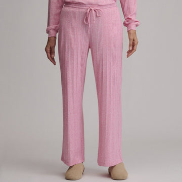 Women's Cozy Rib Wide-Leg Pants