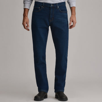 Men's Eddie's Flex Fleece Lined Jean - Straight
