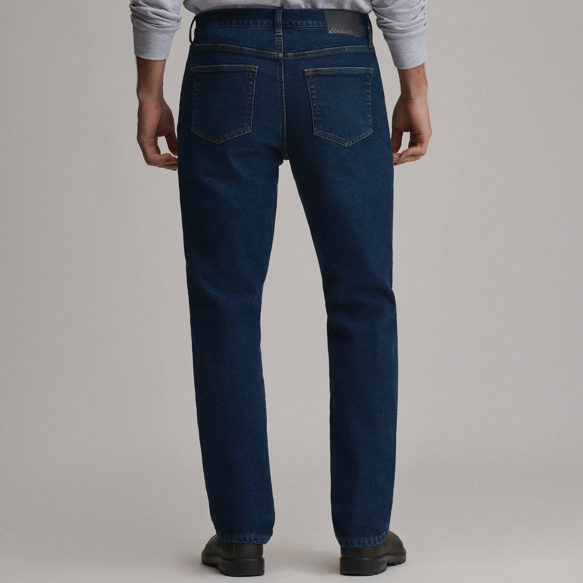 Men's Eddie's Flex Fleece Lined Jean - Straight