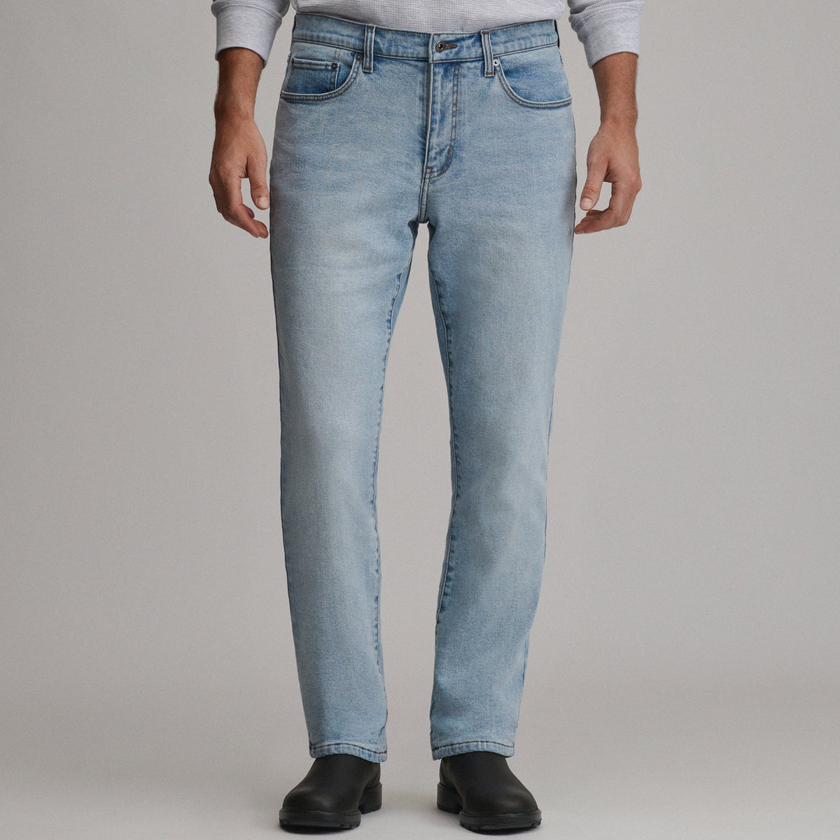 Men's Eddie's Flex Fleece Lined Jean - Straight