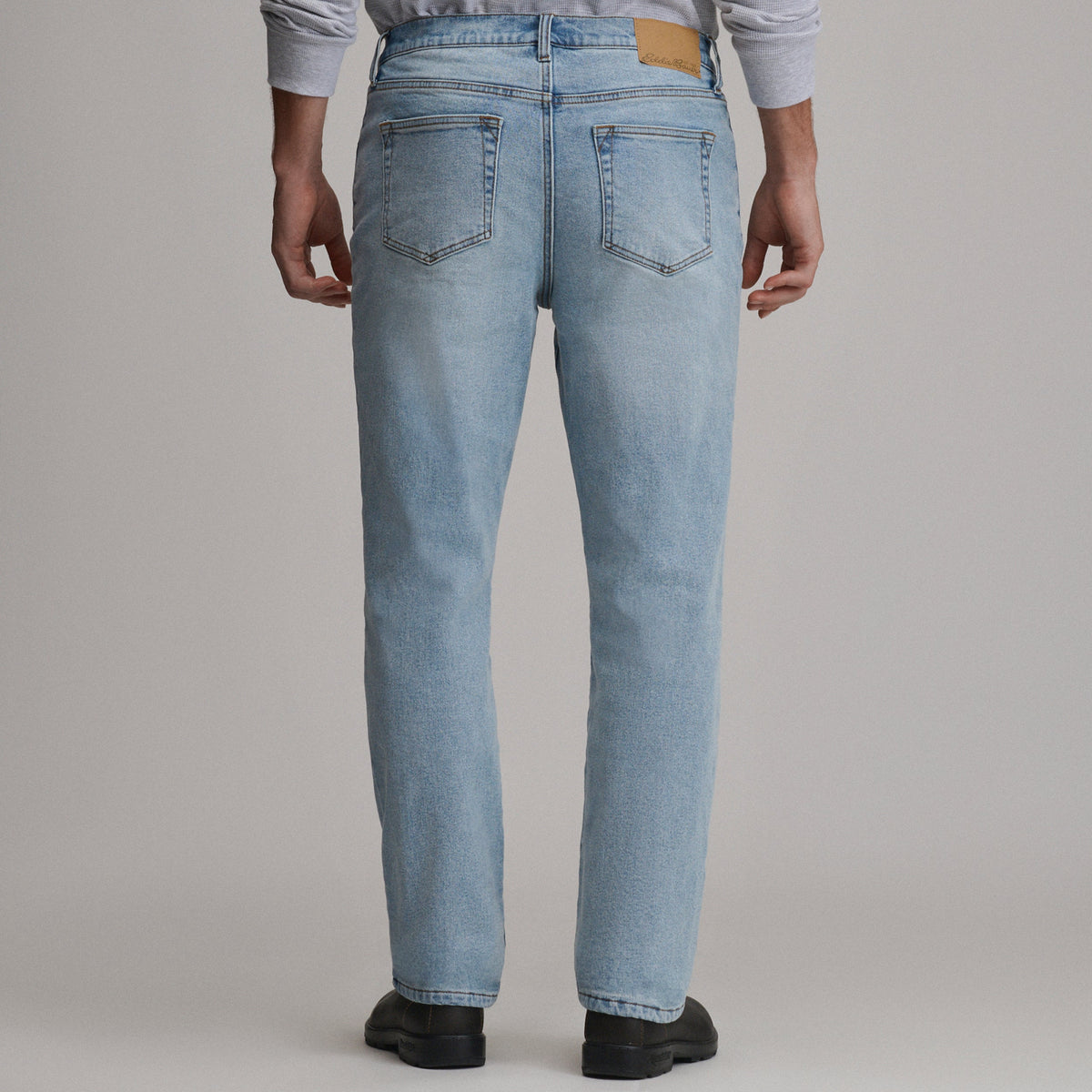 Men's Eddie's Flex Fleece Lined Jean - Straight
