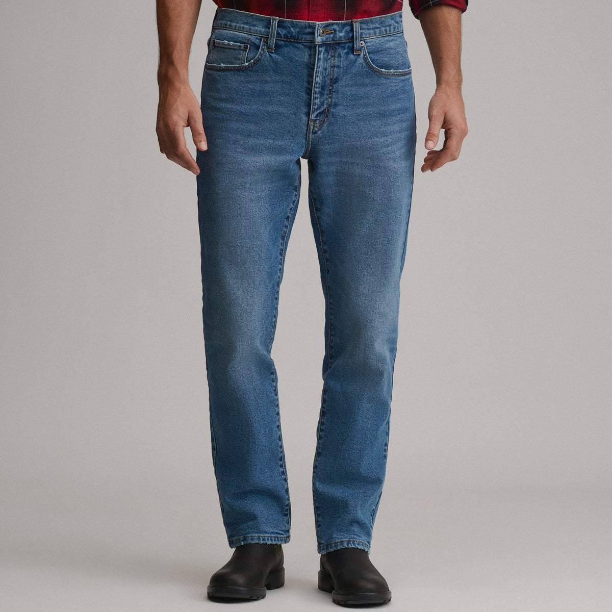 Men's Eddie's Flex Flannel Lined Jean