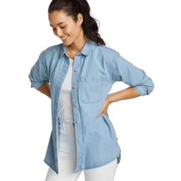 Women's Denim Overshirt