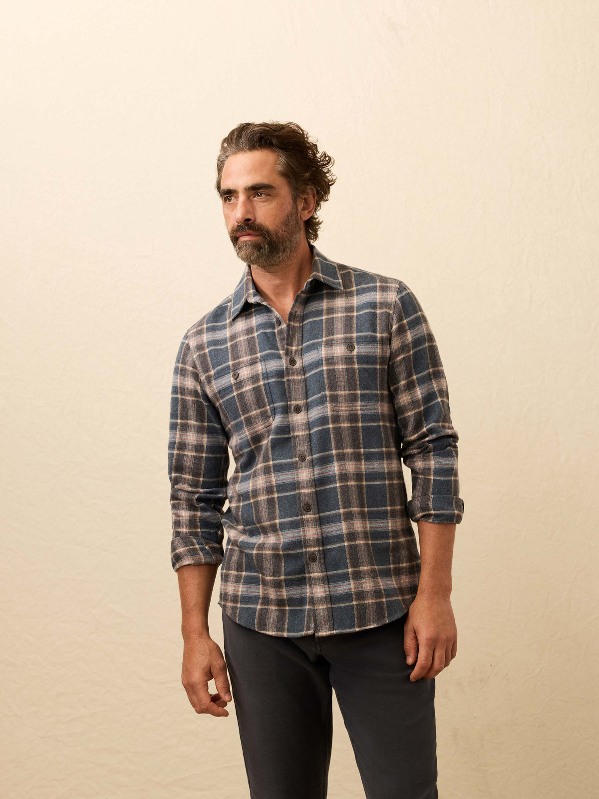 Heirloom Portuguese Flannel Shirt - Santa Cruz Plaid