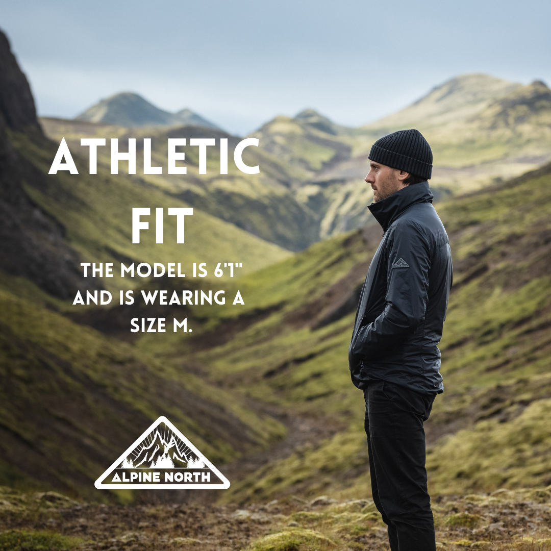 STEWART | MEN'S (RECYCLED) ULTRALIGHT WINDSHELL JACKET, BLACK