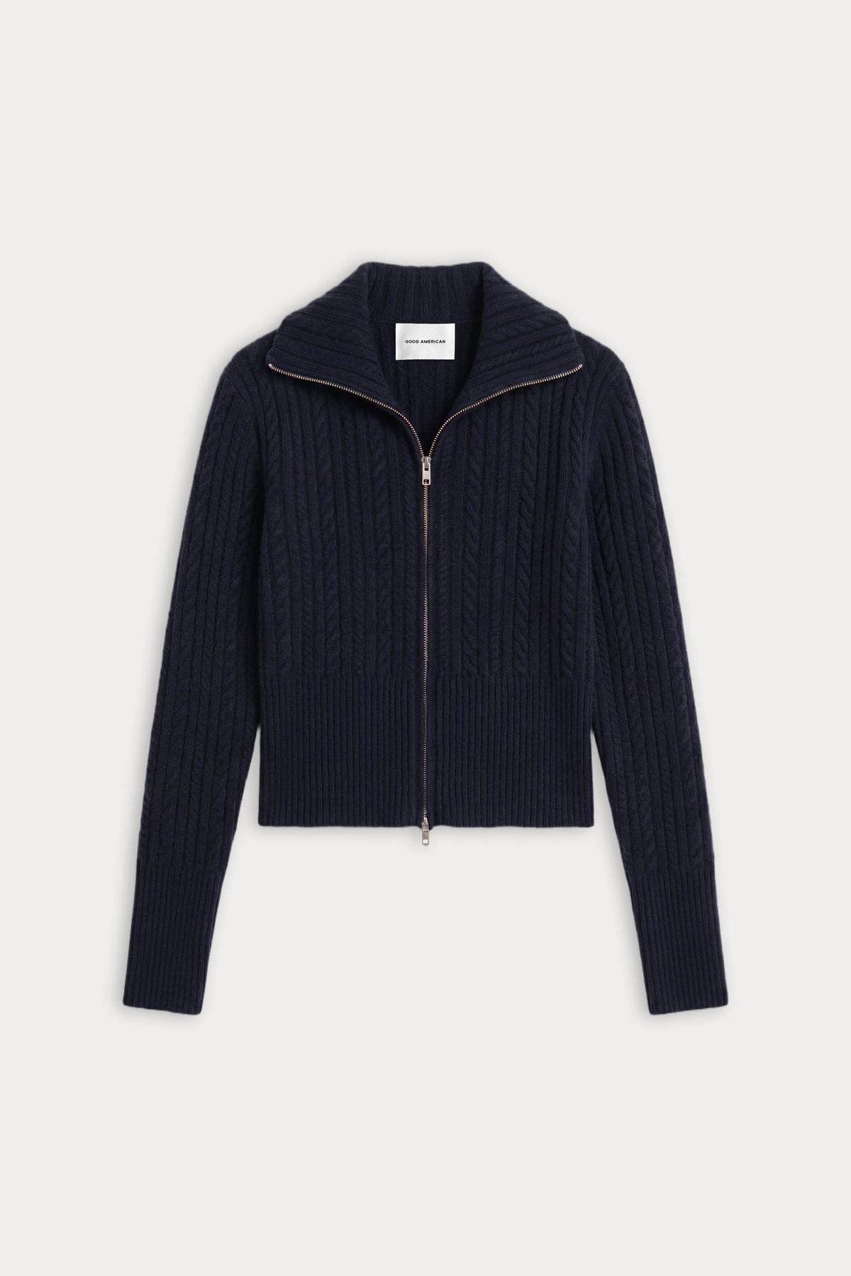 THE CABLE ZIP UP | NEW NAVY002