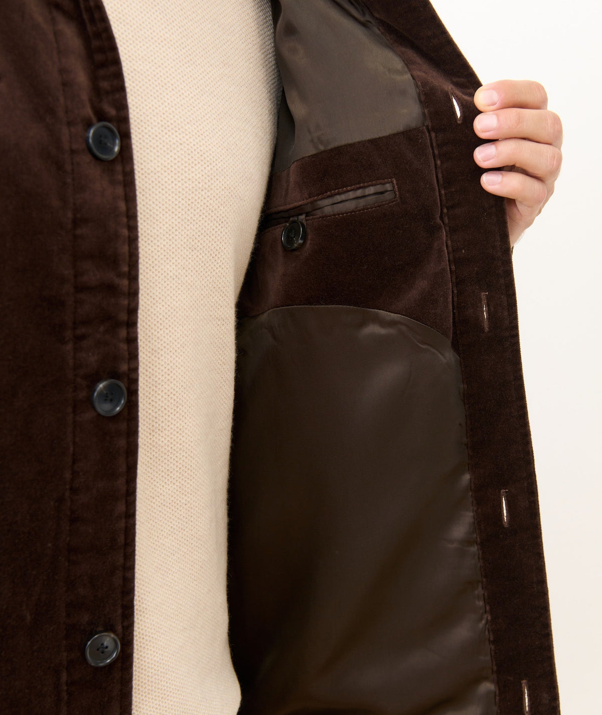 Lorenzo Velvet Overshirt