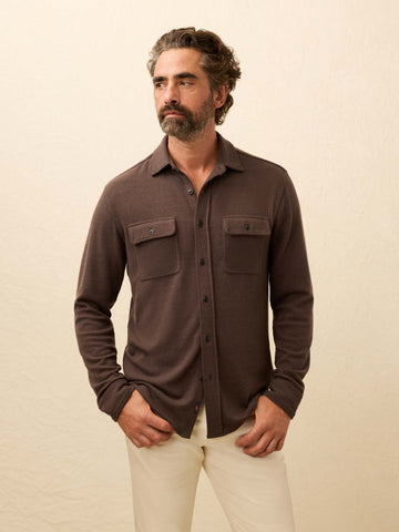 Legend Sweater Shirt - Valley Brown Twill