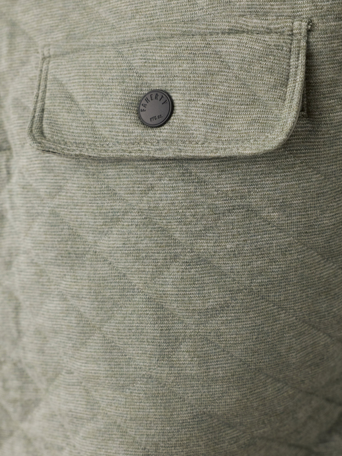 Epic Quilted Fleece Pullover - Pine Rock Heather