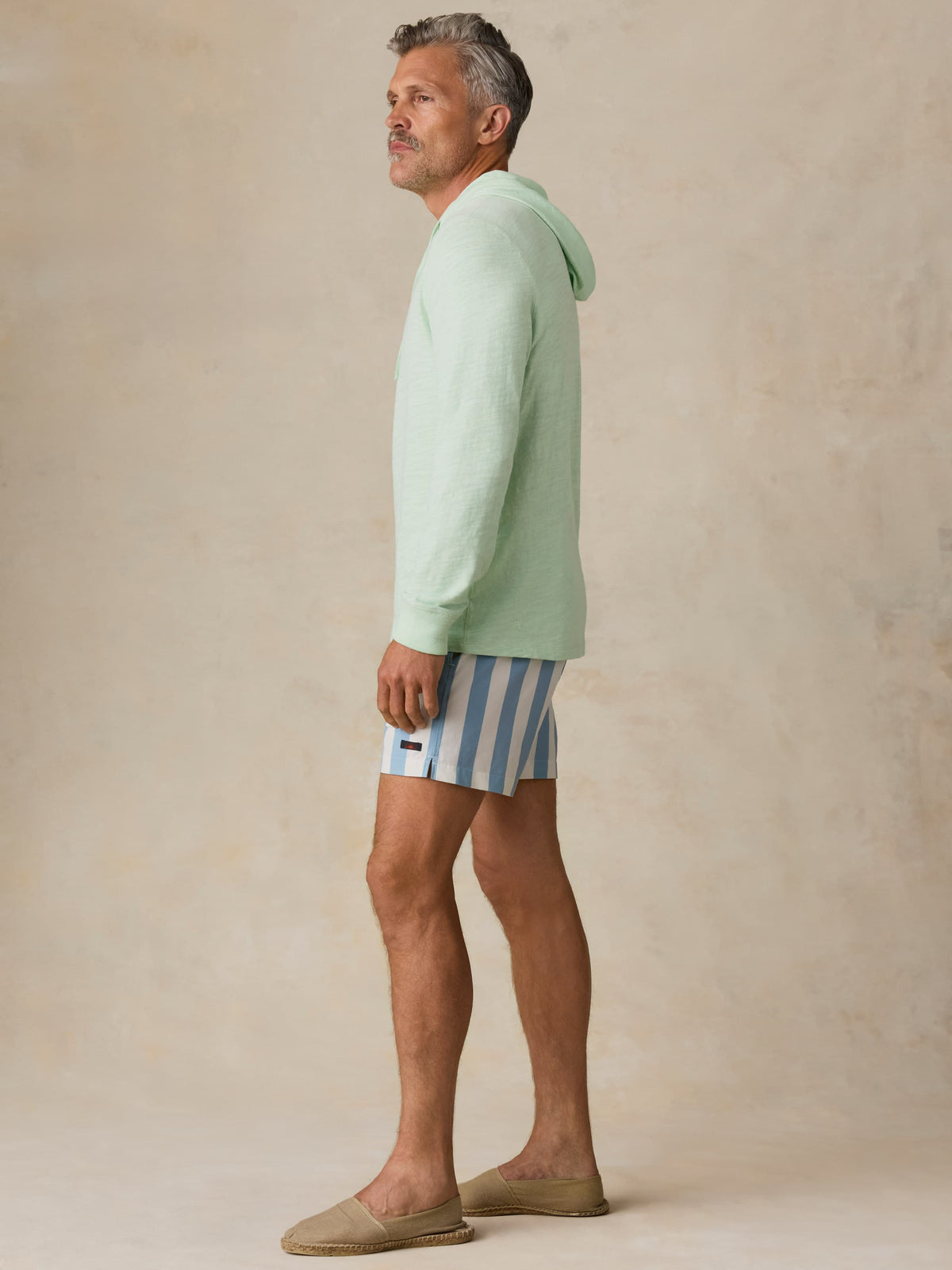All Day Trunk (6") - Beach Breeze Stripe