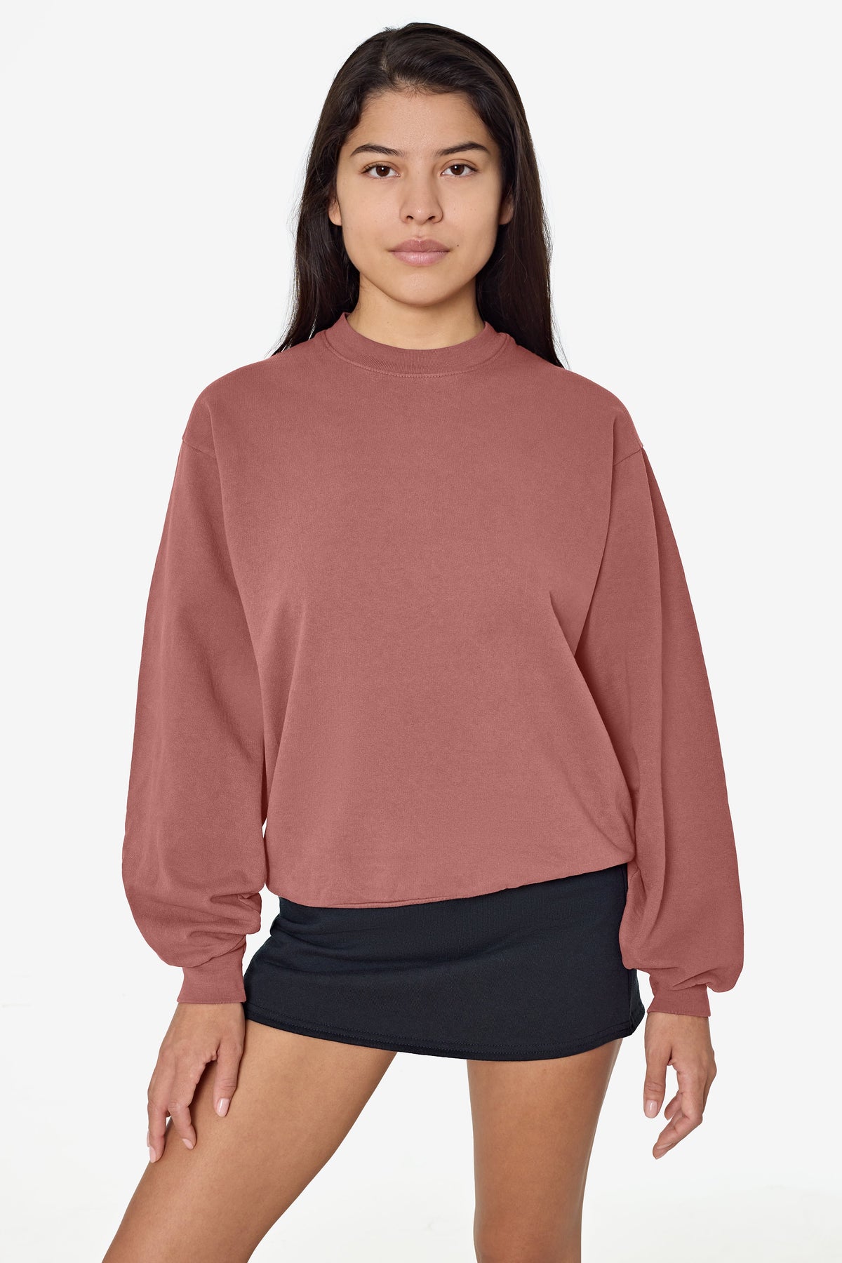 MWT07GD - Long Sleeve Garment Dye French Terry Pullover