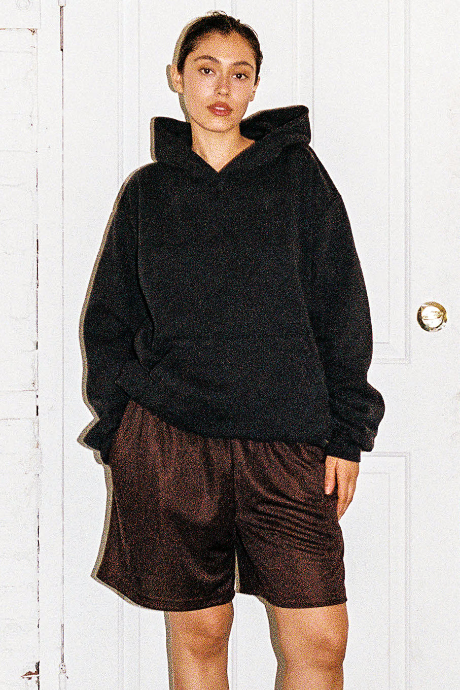 PPQ42 - Poly Pique Mesh Mid-Length Shorts
