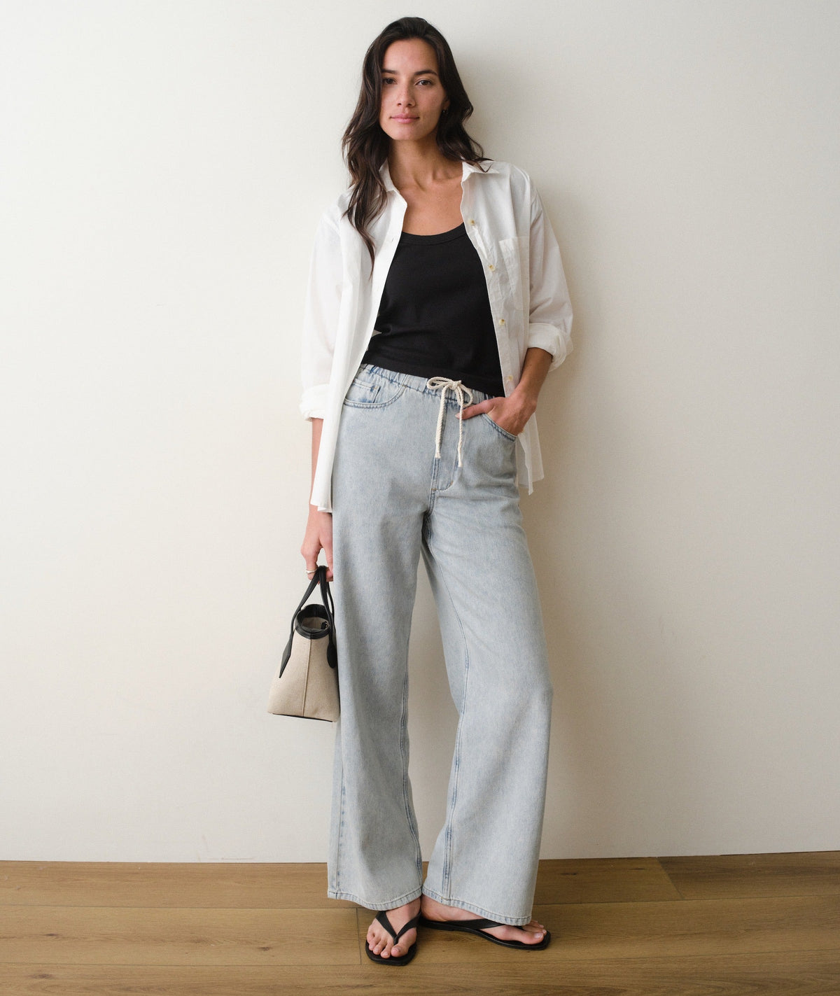 Lexi Rib Sun-In Scoop Tee